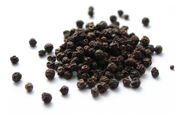 Pile of Black Peppercorns Transparent PNG