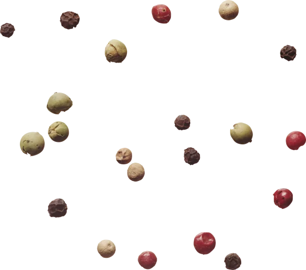 Mixed Peppercorns PNG Transparent Background