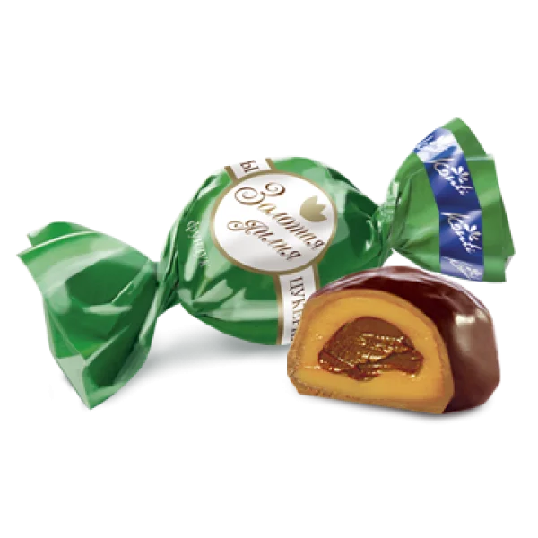 Dukes Golden Lily Candy Wrapped and Cut PNG