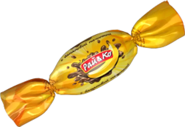 Banana Chocolate Candy Wrapped PNG