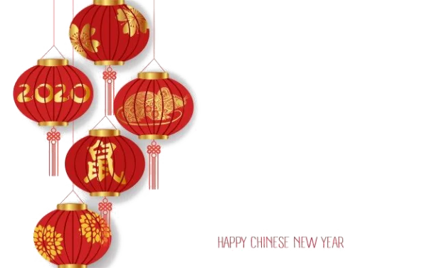 Chinese New Year 2020 Lanterns PNG Transparent Background