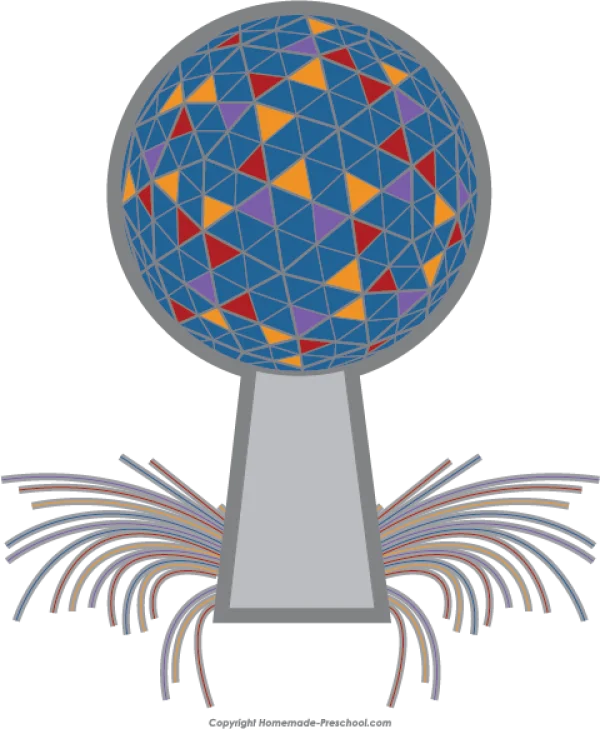 New Year's Eve Ball Drop PNG Transparent Background