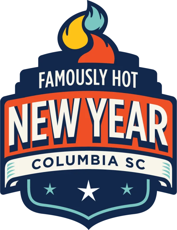Famously Hot New Year Columbia SC Logo PNG