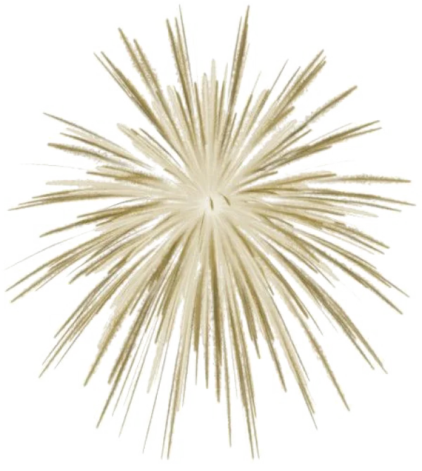 Golden Light Burst Effect PNG Transparent