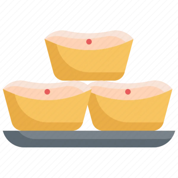 Stacked Chinese Gold Ingots Yuanbao Icon PNG