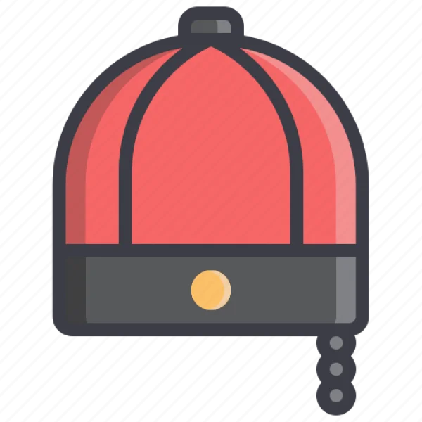 Traditional Chinese Hat PNG Transparent Background