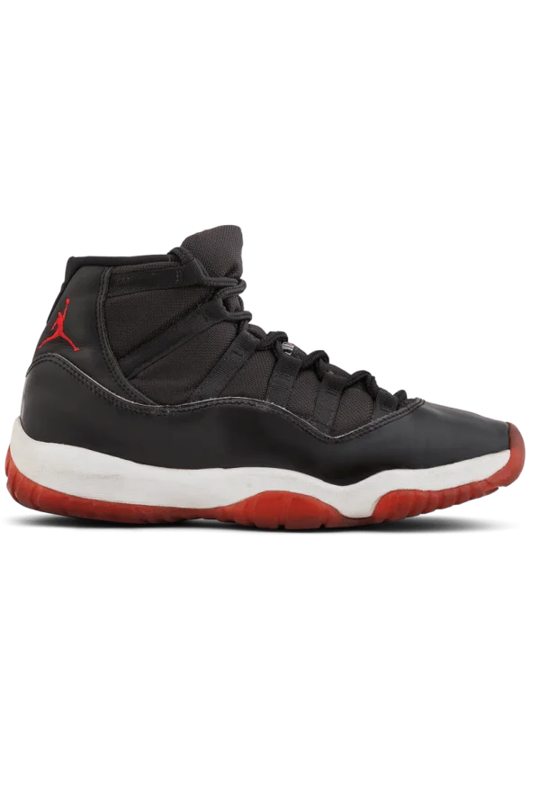 Black and Red Air Jordan Sneaker PNG Transparent Background