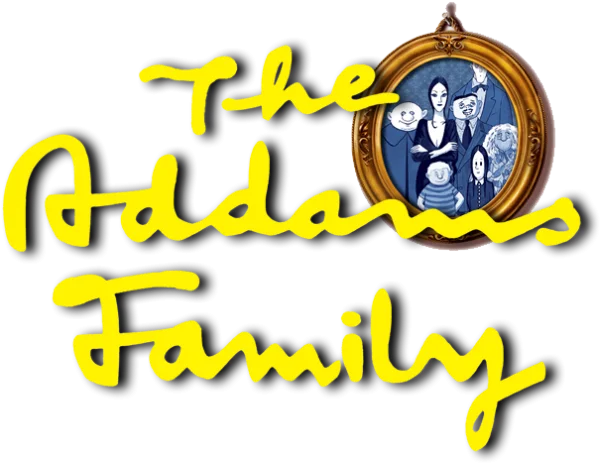 The Addams Family Logo with Portrait Transparent Background