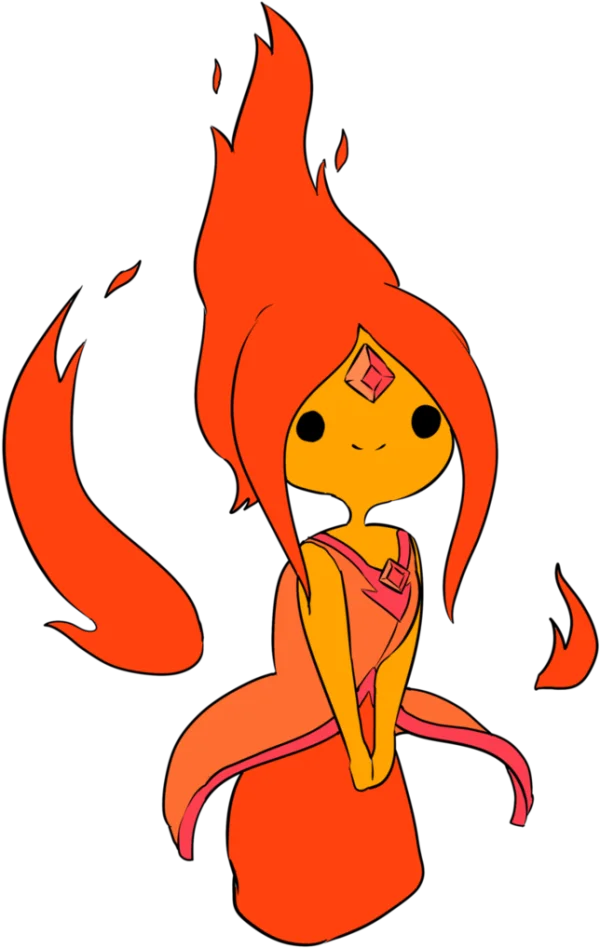Flame Princess Adventure Time Transparent PNG