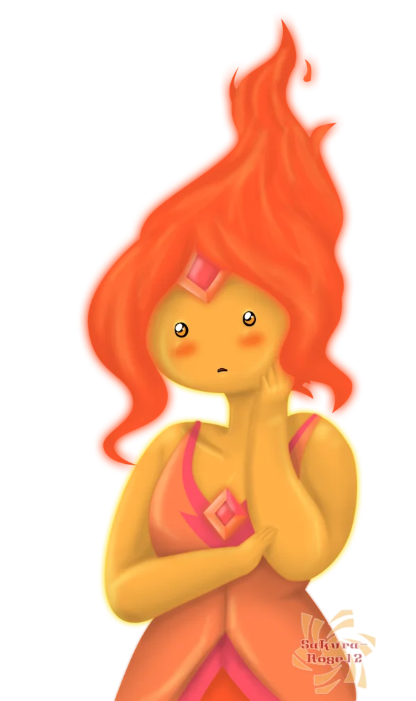 Adventure Time Flame Princess PNG Transparent