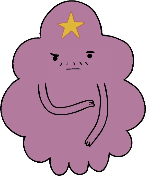Lumpy Space Princess PNG Transparent Background