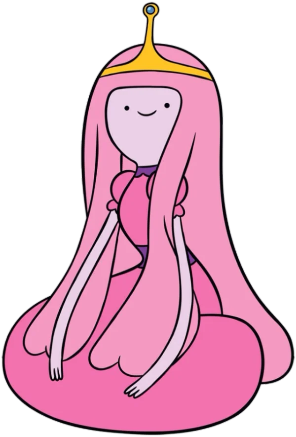 Princess Bubblegum Adventure Time PNG Transparent Background