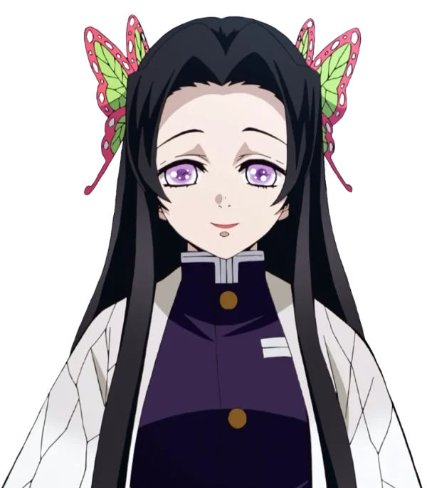 Kanao Tsuyuri Demon Slayer Character PNG
