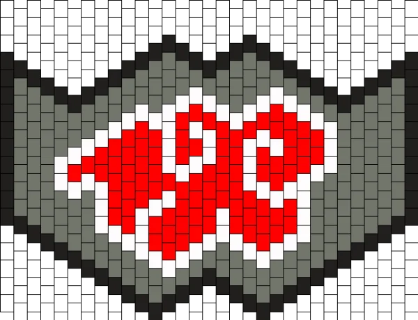 Akatsuki Cloud Symbol Pixel Art PNG Transparent Background