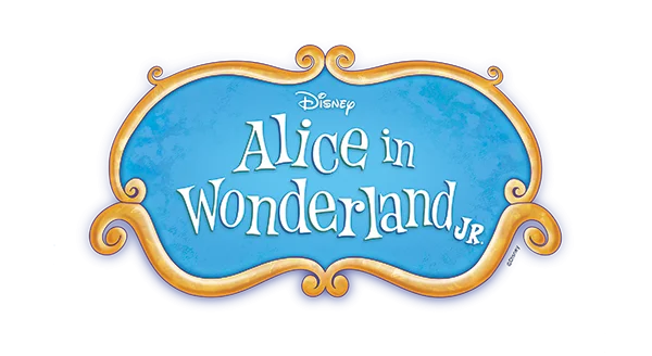 Disney Alice in Wonderland Jr. Logo PNG Transparent