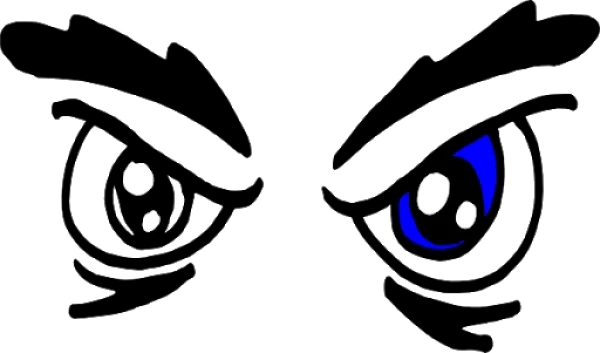 Cartoon Eye Elements PNG Transparent