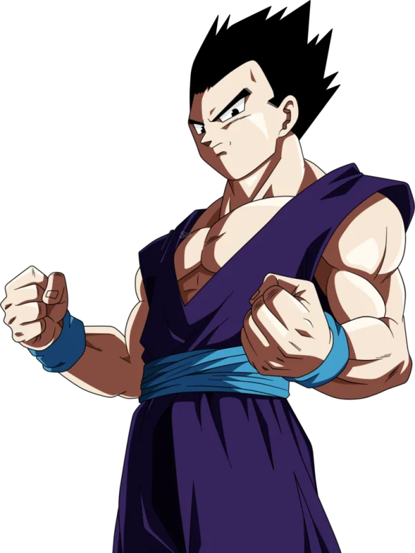 Gohan Power Stance PNG Transparent