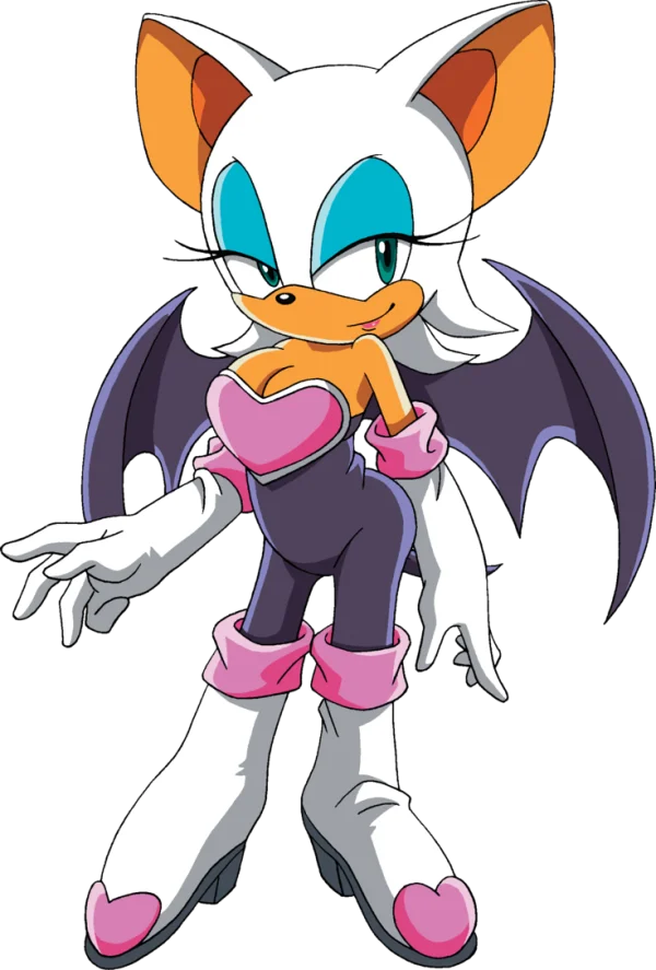 Rouge the Bat PNG Transparent Background