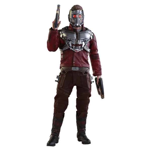Star-Lord with Helmet and Guns PNG Transparent Background