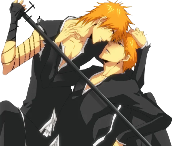 Anime Male Characters Embrace PNG