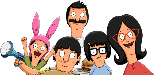 Bob's Burgers Belcher Family Transparent PNG