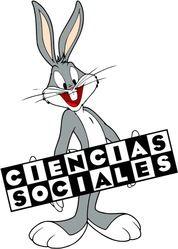 Bugs Bunny Ciencias Sociales PNG Transparent Background