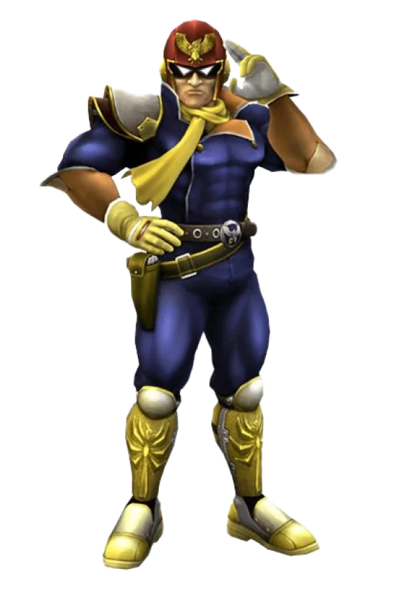 Captain Falcon Super Smash Bros Melee PNG