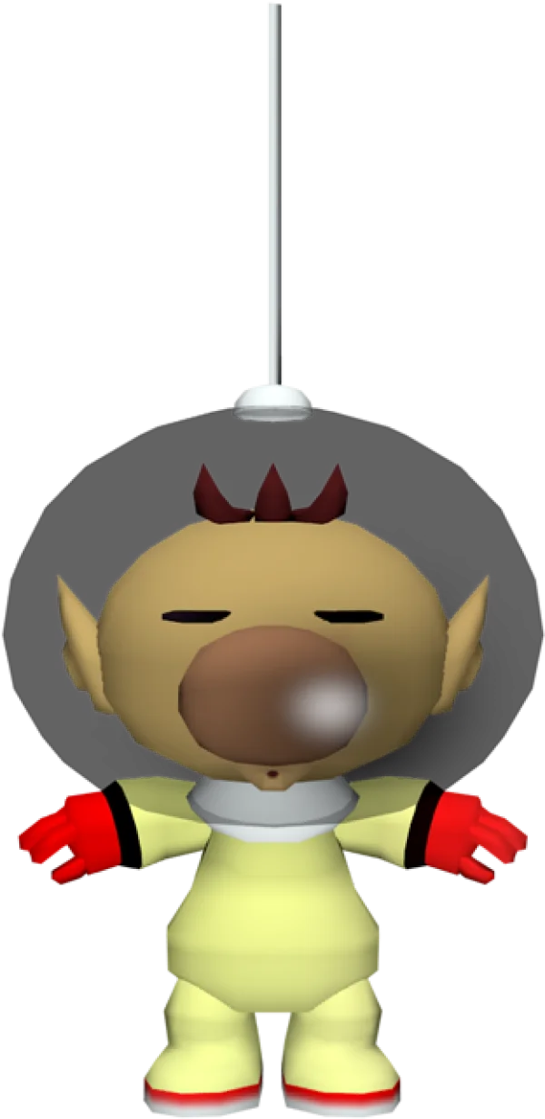 Baby Olimar Pikmin Character PNG Transparent