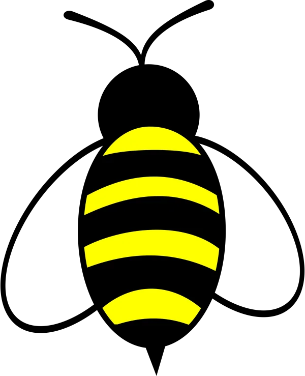 Stylized Yellow Striped Oval PNG Transparent Background