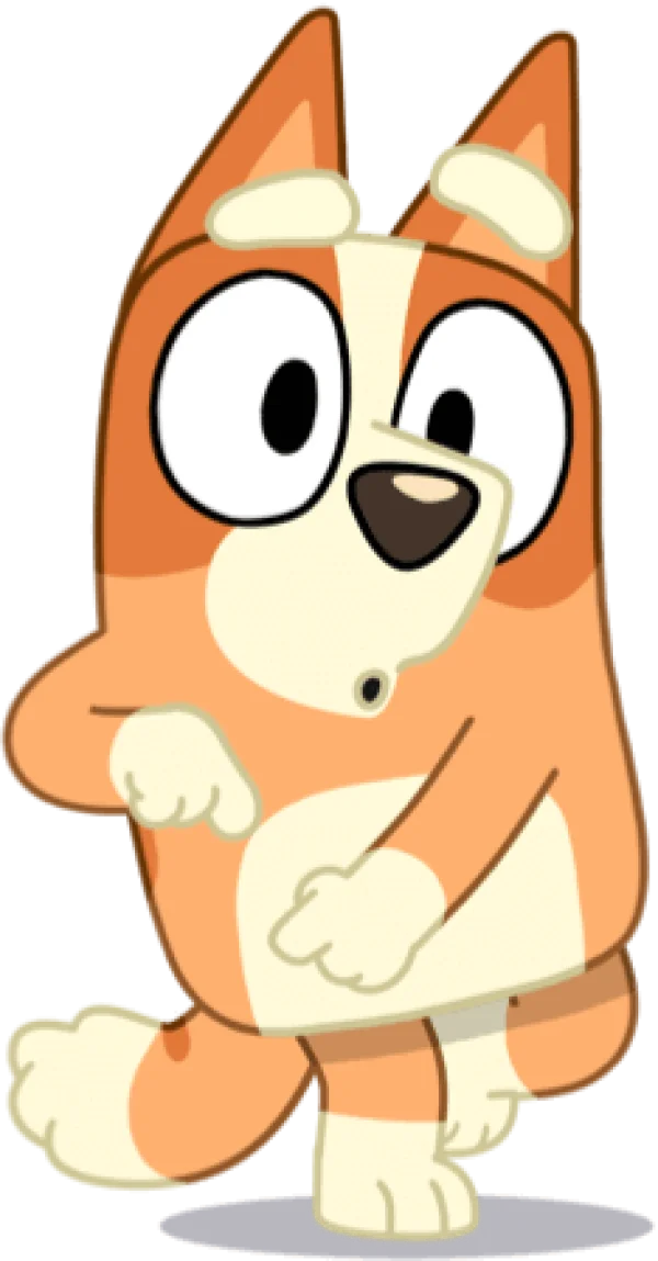 Bingo from Bluey Transparent PNG Image