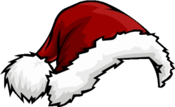 Santa Hat PNG Transparent Background