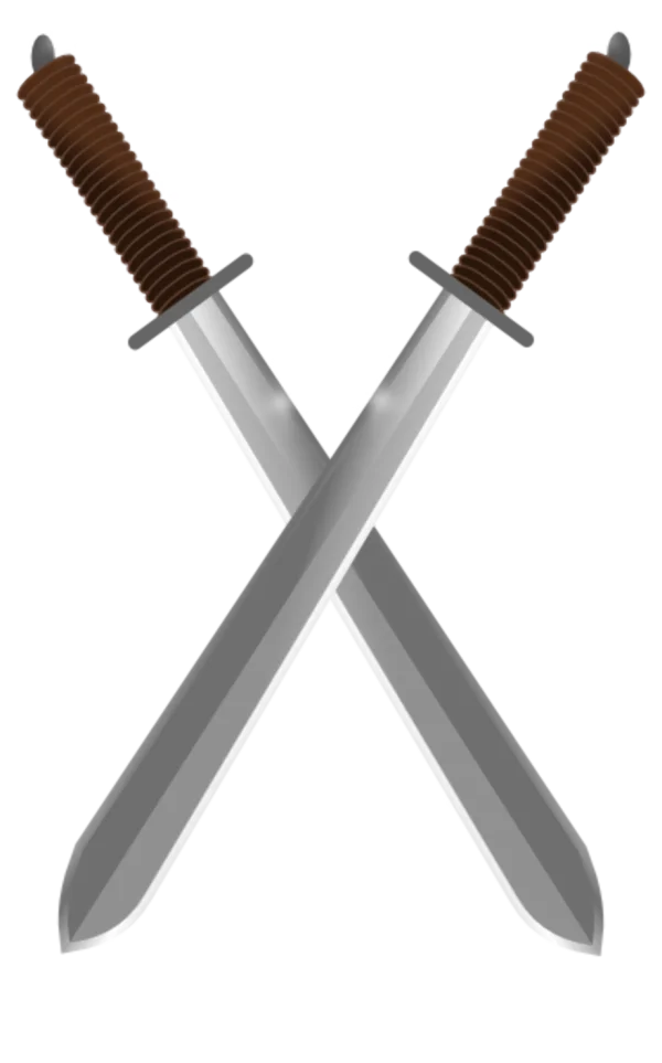 Crossed Swords PNG Transparent Background