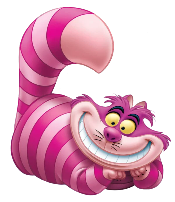 Cheshire Cat Grin PNG Transparent Background
