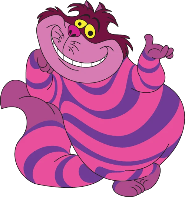 Cheshire Cat PNG Transparent Background