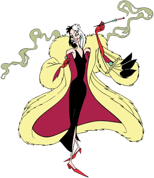 Cruella De Vil Transparent PNG Image