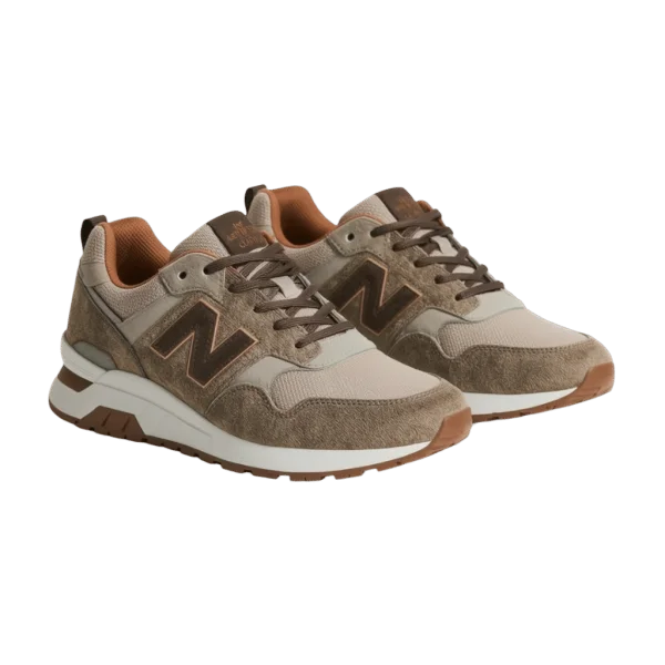 New Balance Brown Sneakers Transparent Background