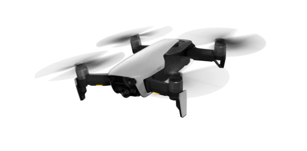 Modern White Drone PNG Transparent Background
