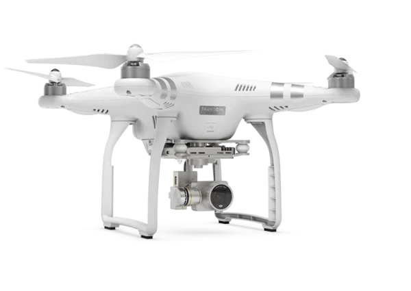 DJI Phantom Advanced Drone PNG Transparent Background