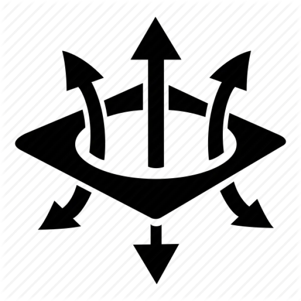 Expansion Arrows Icon Transparent PNG