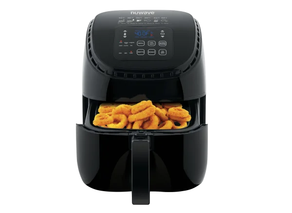 NuWave Air Fryer with Onion Rings PNG Transparent Background