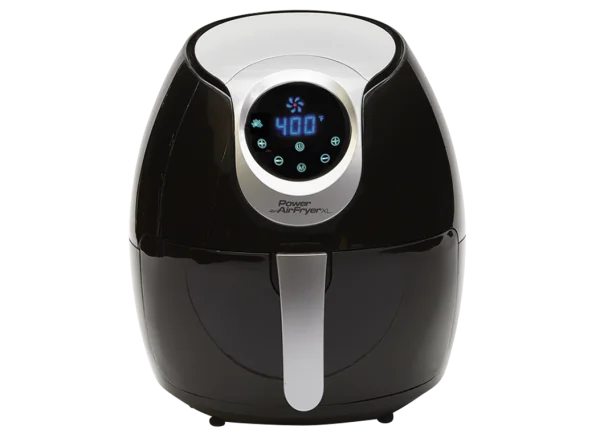 Black Power AirFryer XL PNG Transparent Background