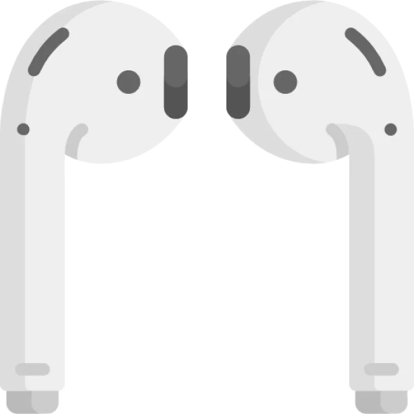 Wireless Earbuds Icon PNG Transparent