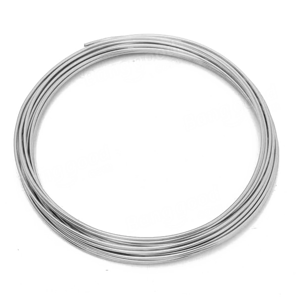 Coiled Silver Wire PNG Transparent Background