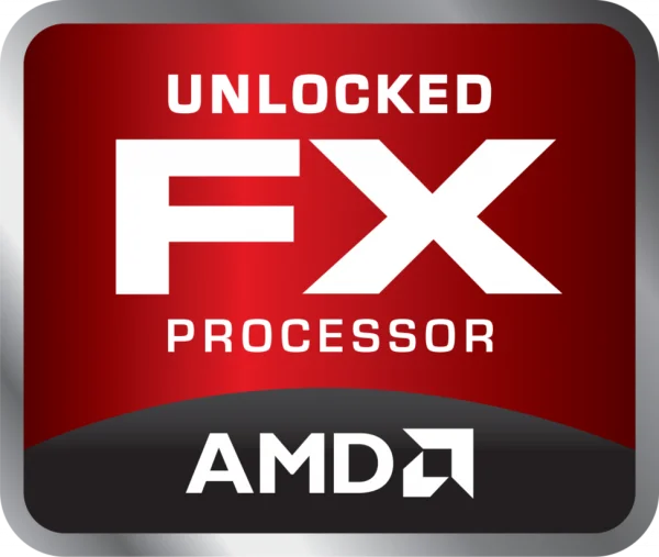 AMD Unlocked FX Processor Logo PNG Transparent