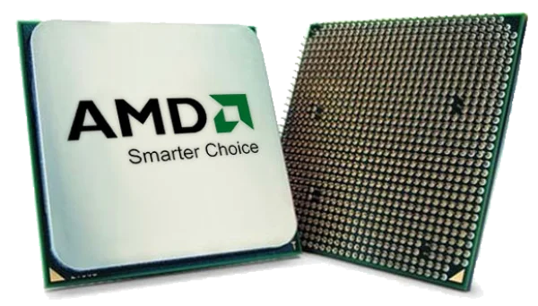 AMD CPU Processor Chip PNG Transparent