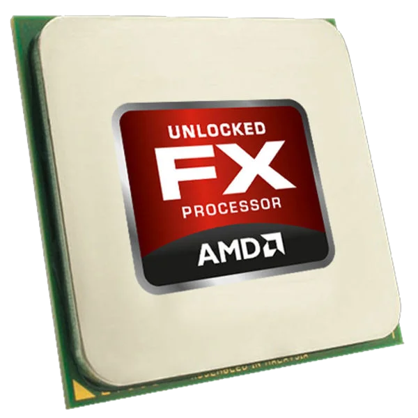 AMD FX Unlocked Processor PNG Transparent Background