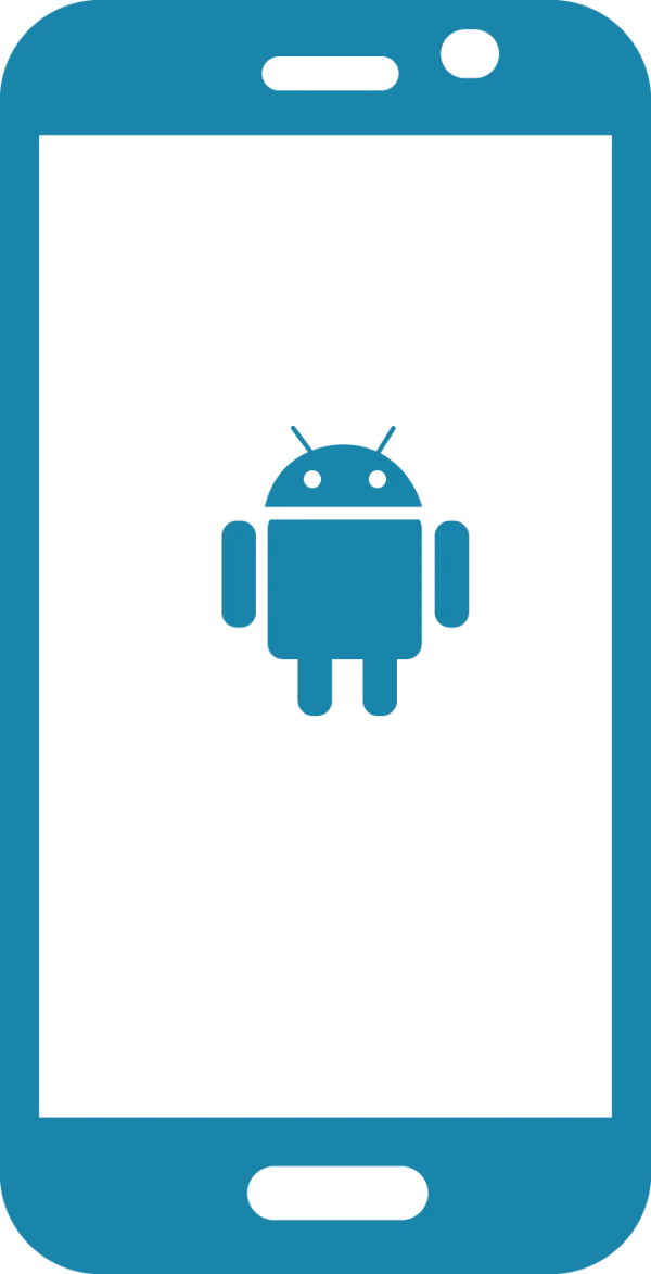 Android Smartphone Icon PNG Transparent Background