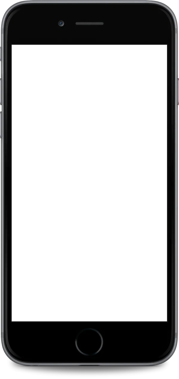 iPhone Fitness Tracking App UI Mockup PNG