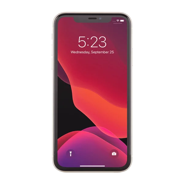 iPhone Lock Screen Transparent Background