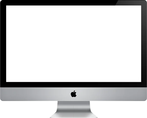 Apple iMac Display PNG Transparent